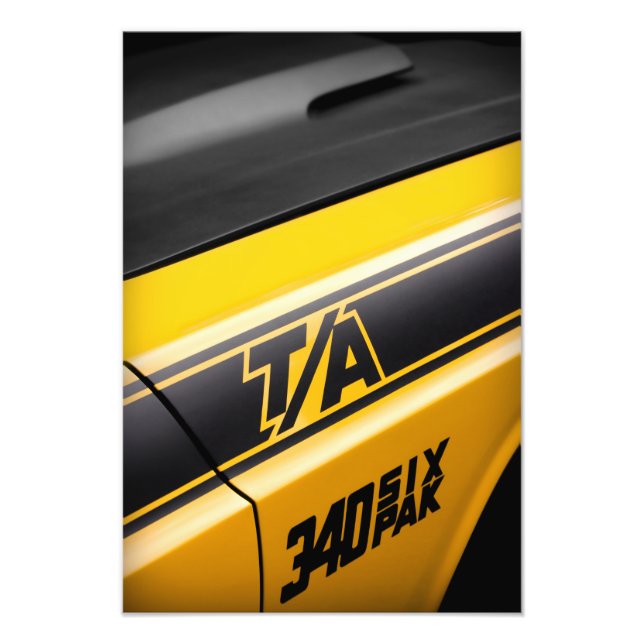 Foto Desafiador Dodge T/A 340 Seis Pak 1970 (Frente)