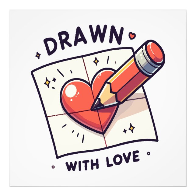 Foto Desenho com amor (Frente)