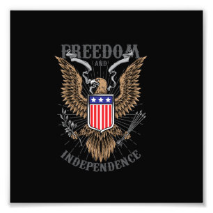 Foto desenho da águia americana