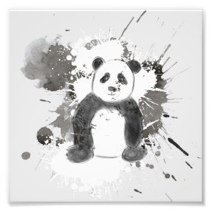 Foto Desenho de panda adorável