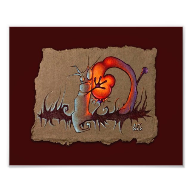 Foto Desenho do Papel da cinza: Abraços, Vermelho, Impr (Frente)