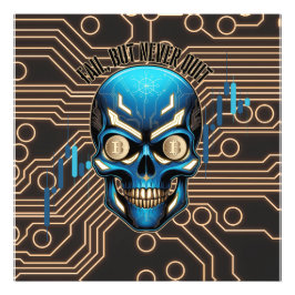 Foto Design de Fantasia | Cripto Btc | Motivação | Azul