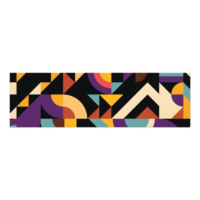 Foto design de padrões geométricos abstrato (Frente)