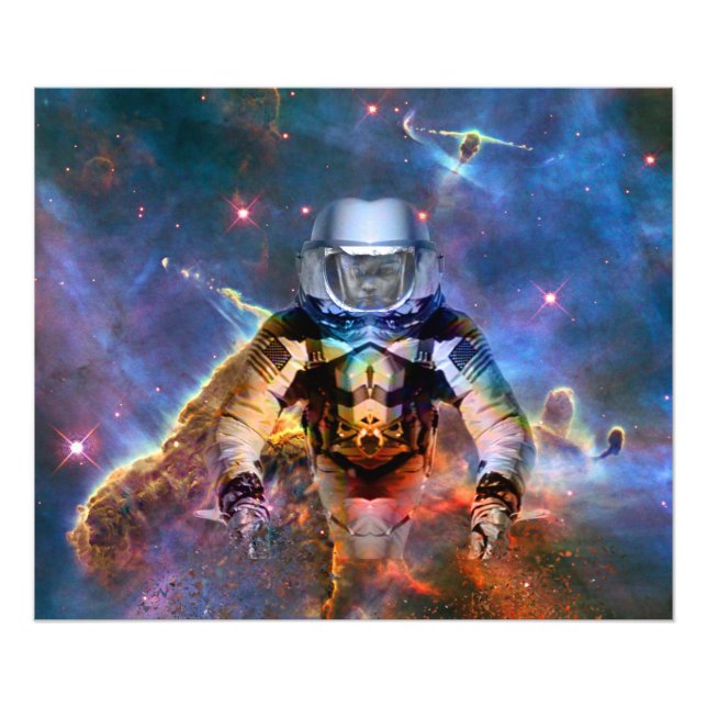 Foto Desintegração Astronauta (Frente)