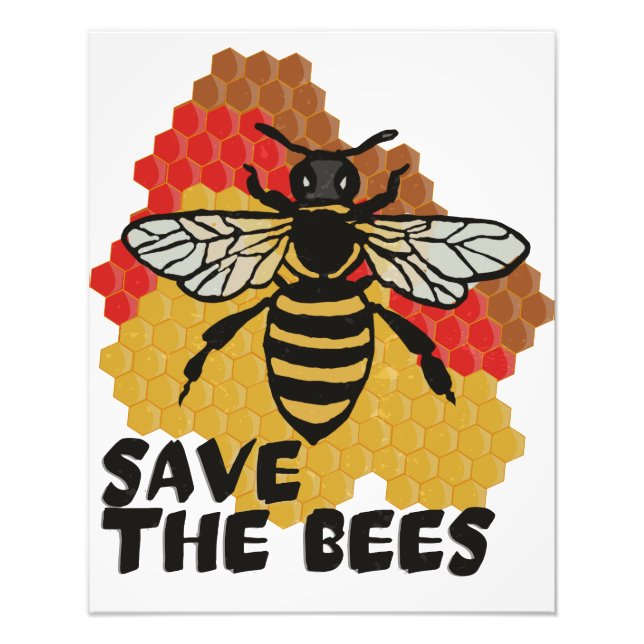 Foto Dia da Terra, Salve As Abelhas (Frente)