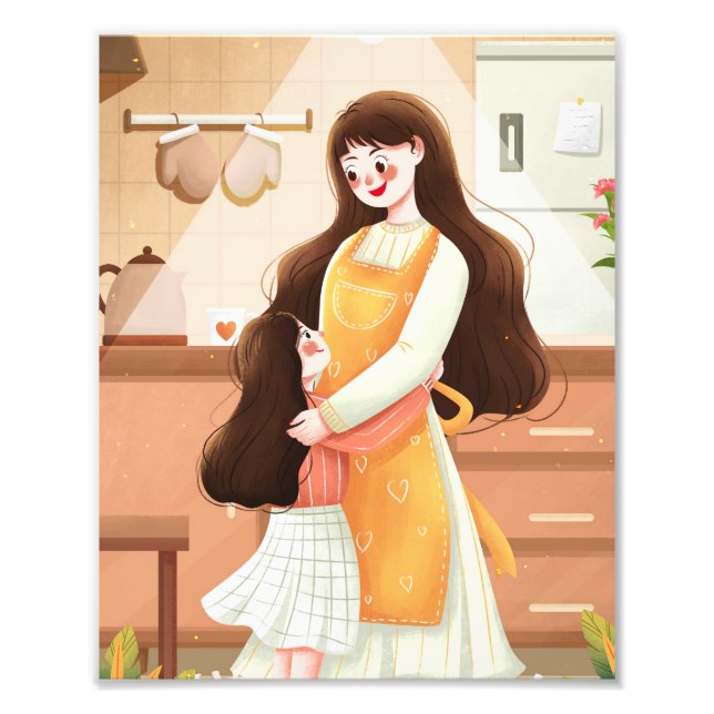 Foto Dia de as mães Feliz (Frente)