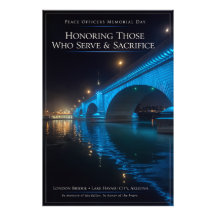 Dia de Conmemoração dos Agentes da Paz Cartaz da L