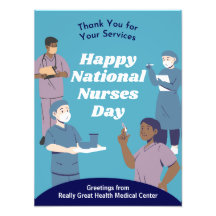 Dia Nacional de Enfermeiros Personalizável