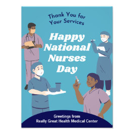 Foto Dia Nacional de Enfermeiros Personalizável
