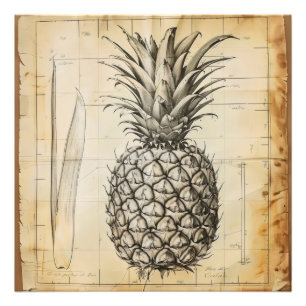 Foto Diagrama da Antiguidade do Abacaxi