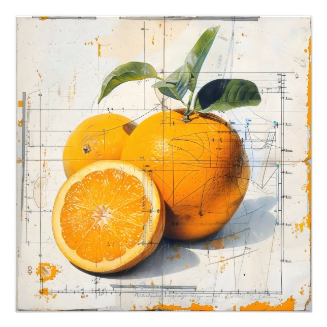 Foto Diagrama Laranja Antigo Escolar (Frente)