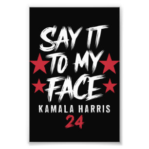 Foto Diga Isso Na Minha Cara Kamala Harris