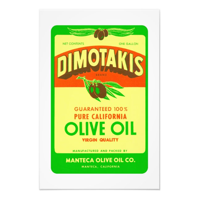 Foto Dimotakis Family Olive Oil Co. Manteca, CA (Frente)