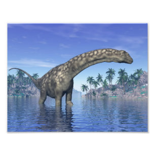 Foto Dinossauro do Argentinosaurus - 3D rendem