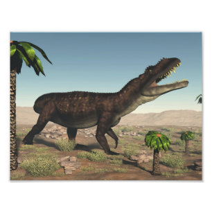 Foto Dinossauro Prestosuchus - renderização 3D