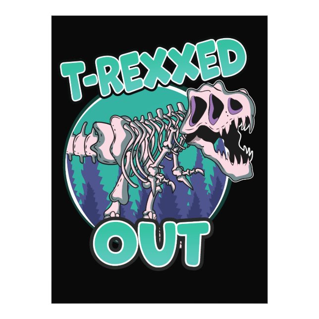 Foto Dinossauro T-Rexxed Out (Frente)