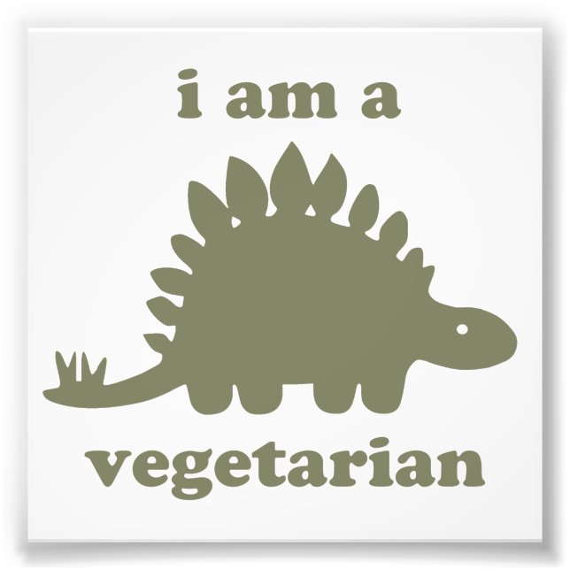 Foto Dinossauro Vegetariano - Verde (Frente)