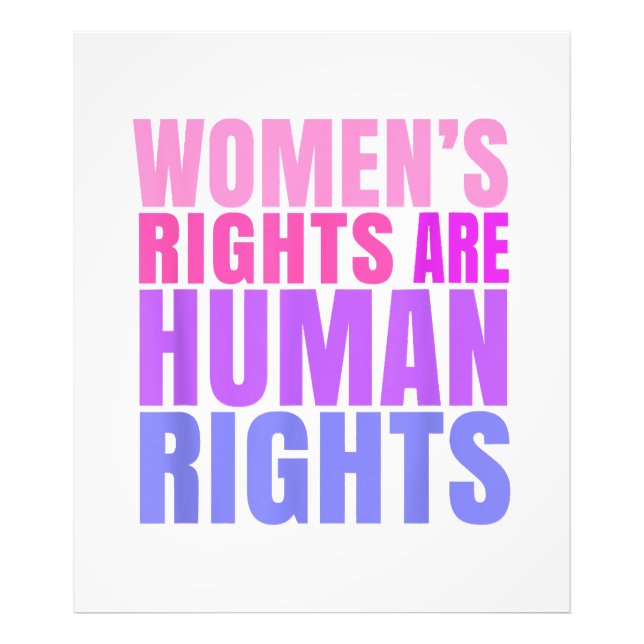 Foto Direitos Humanos Mulheres à Direita (Frente)