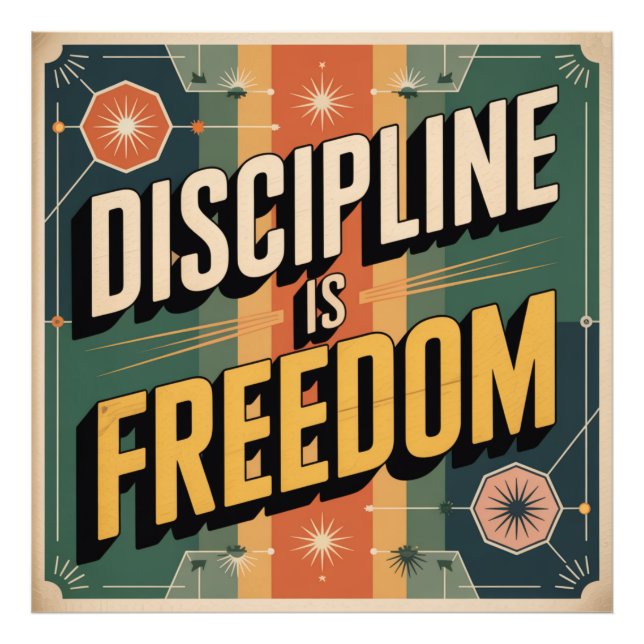 Foto Disciplina É Liberdade (Frente)