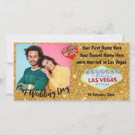 Foto do Anúncio de Casamento de Las Vegas