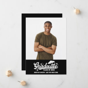 Foto do anúncio de formatura do ensino médio