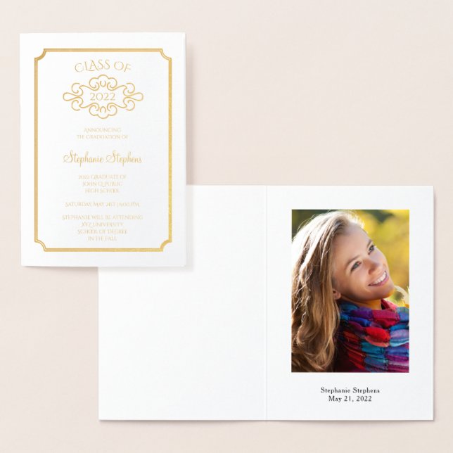 Foto do Anúncio de Graduação Elegante Simples (Exibição)