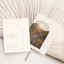 Foto Do Arch Elegante Moderno Salva A Data