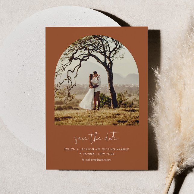 Foto do Arch Moderno STELLA Salvar a Data MagneSie (Criador carregado)