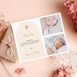 Foto do batismo do orçamento gêmeas obrigado ele