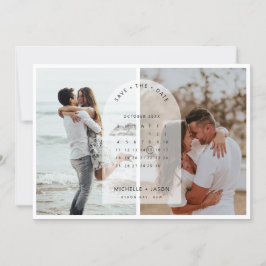 Foto do calendário de arquivo Convite Save the Dat