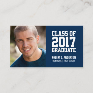 Foto do cartão conhecido da graduação - sua