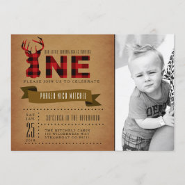 Foto do convite para primeira Festa de aniversário
