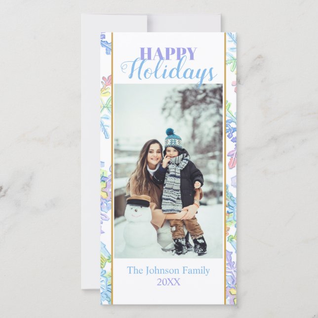 Foto do Floco de Neve de inverno da Pastel Waterco (Frente)