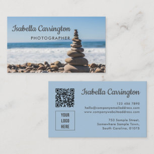 Foto do logotipo do fotógrafo Cartão de visita de 