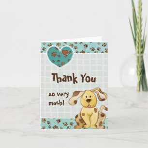 Foto do melhor amigo de um menino - Obrigado Notas