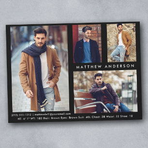 Foto do Modelo Ator 4 - Placa Comp Frente Blk