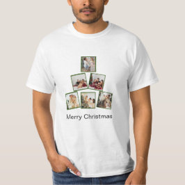 Foto do Natal Moderno Colagem de T-Shirt