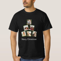 Foto do Natal Moderno Colagem de T-Shirt