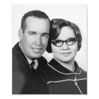 Foto do Noivado Herb & Sue 1967
