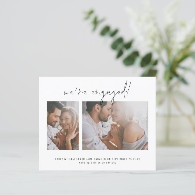 Foto do orçamento 2 Anunciamos Noivado (Em pé/Frente)