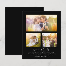 Foto do ORÇAMENTO 3 Obrigados de amor Preto de cas