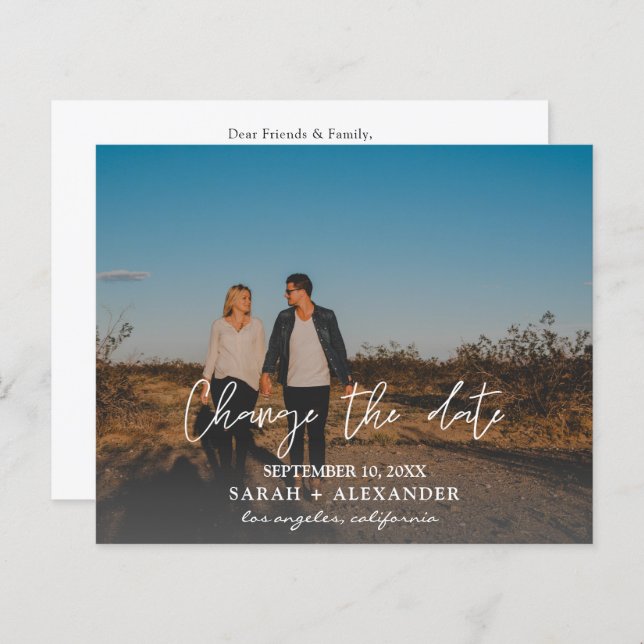 Foto do Orçamento - Alteração Horizontal da Data (Frente/Verso)