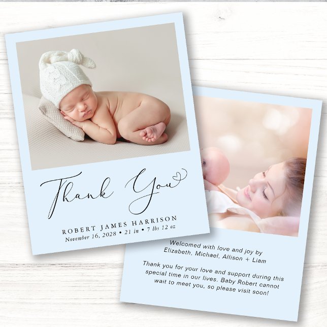 Foto do Orçamento Obrigado Anúncio de Nascimento d (Criador carregado)