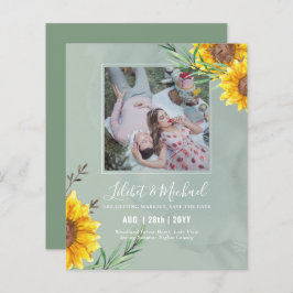 Foto do orçamento Salvar data ou Sunflower Russo d