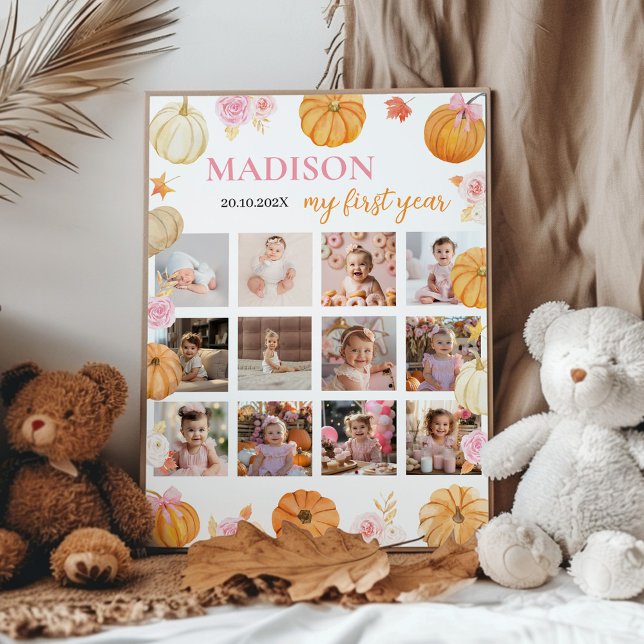 Foto do primeiro ano de Pumpkin Poster (Criador carregado)
