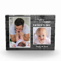 Foto do primeiro Novo papai Dia de os pais Black W