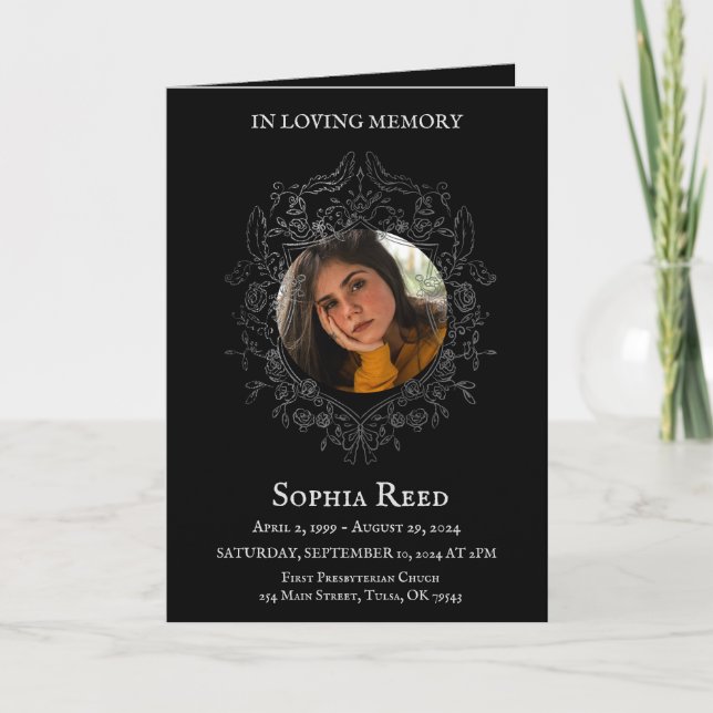 Foto do programa funerário em terra barroca (Frente)