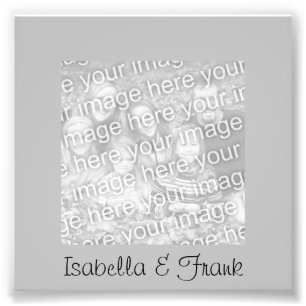 Foto do quadro de prata