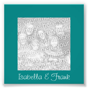 Foto do Quadro Teal