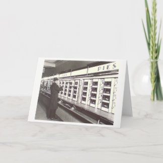 Foto do restaurante automático de NYC pelo cartão